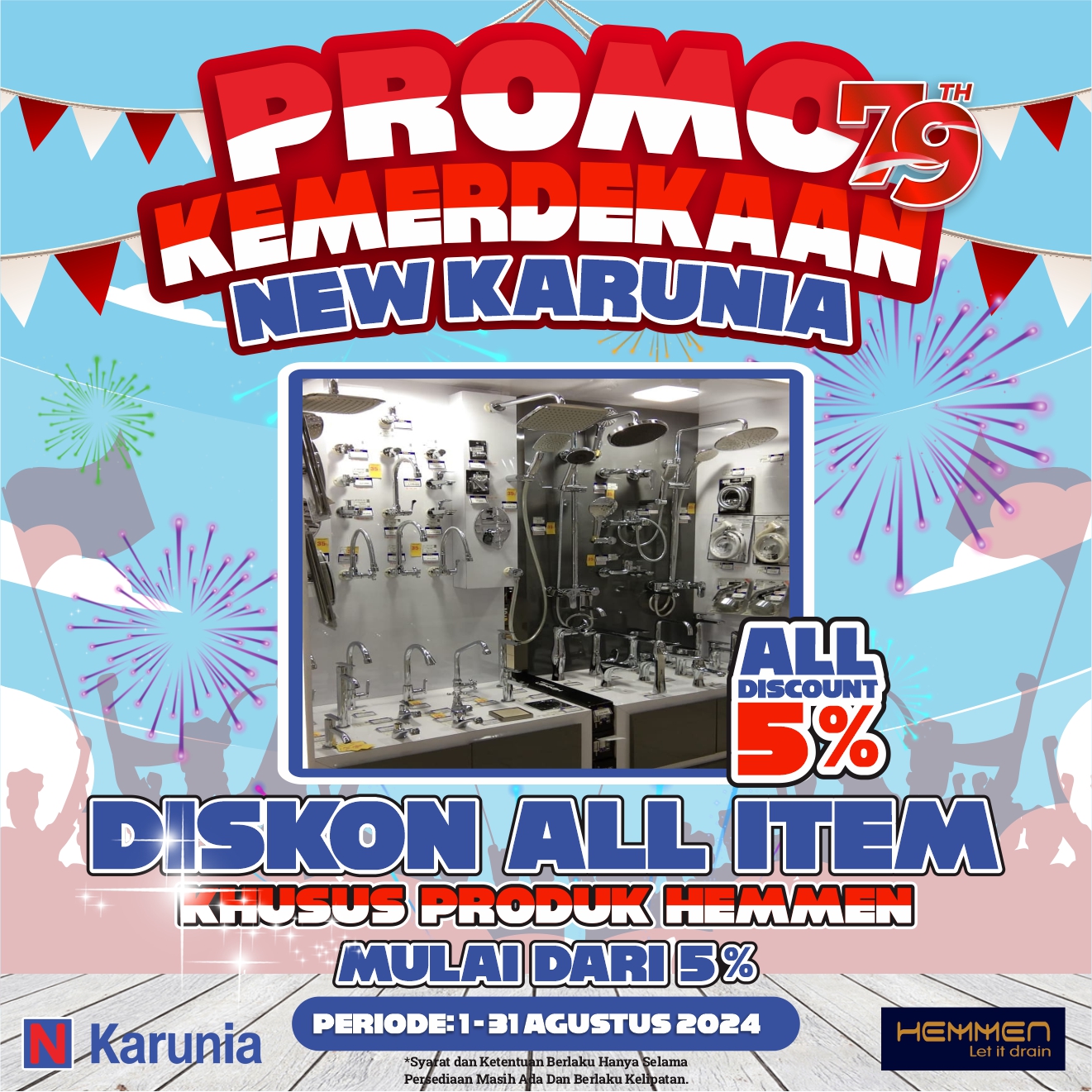 Diskon 5% All Item Hemmen